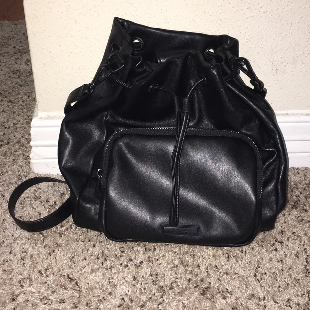 Black Backpack Purse